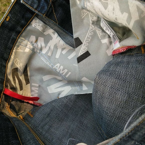 Earnest AM I Fashion Relaxed Straight Leg Womens Jeans Waist 30"  L - Picture 5 of 9